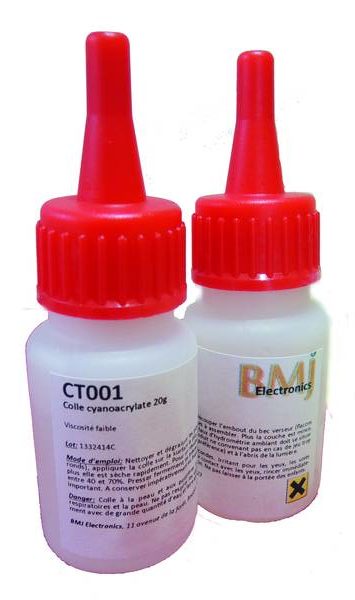 Colle cyanoacrylate viscosité faible