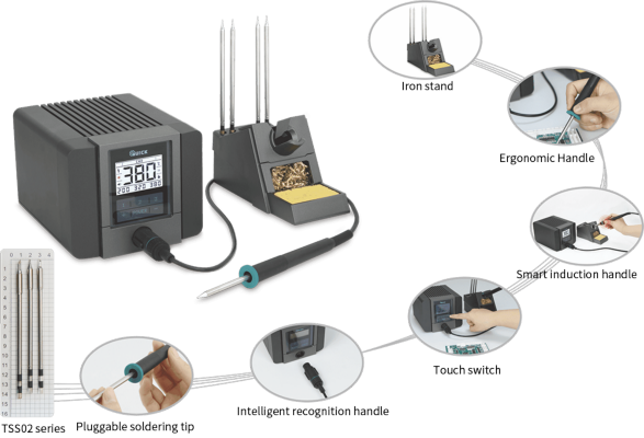 Station à affichage numérique ESD 120W – Image 2