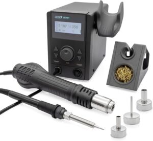 Station double air chaud(800W)/soudage(70W)